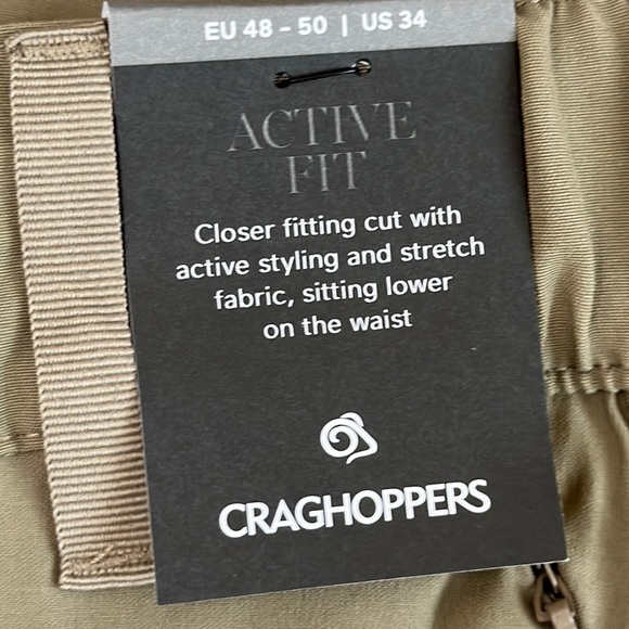 Craghoppers KIWI PRO TROUSER - pebble (khaki) - Picture 10 of 16